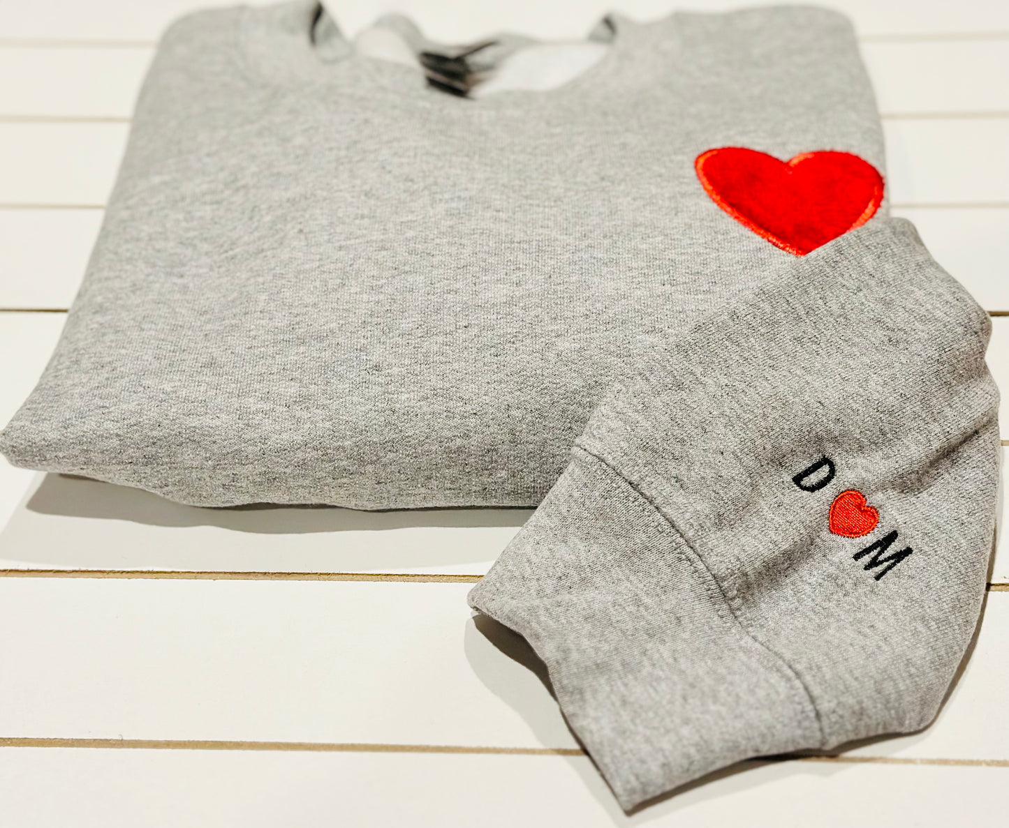 Heart Applique' Sweatshirt