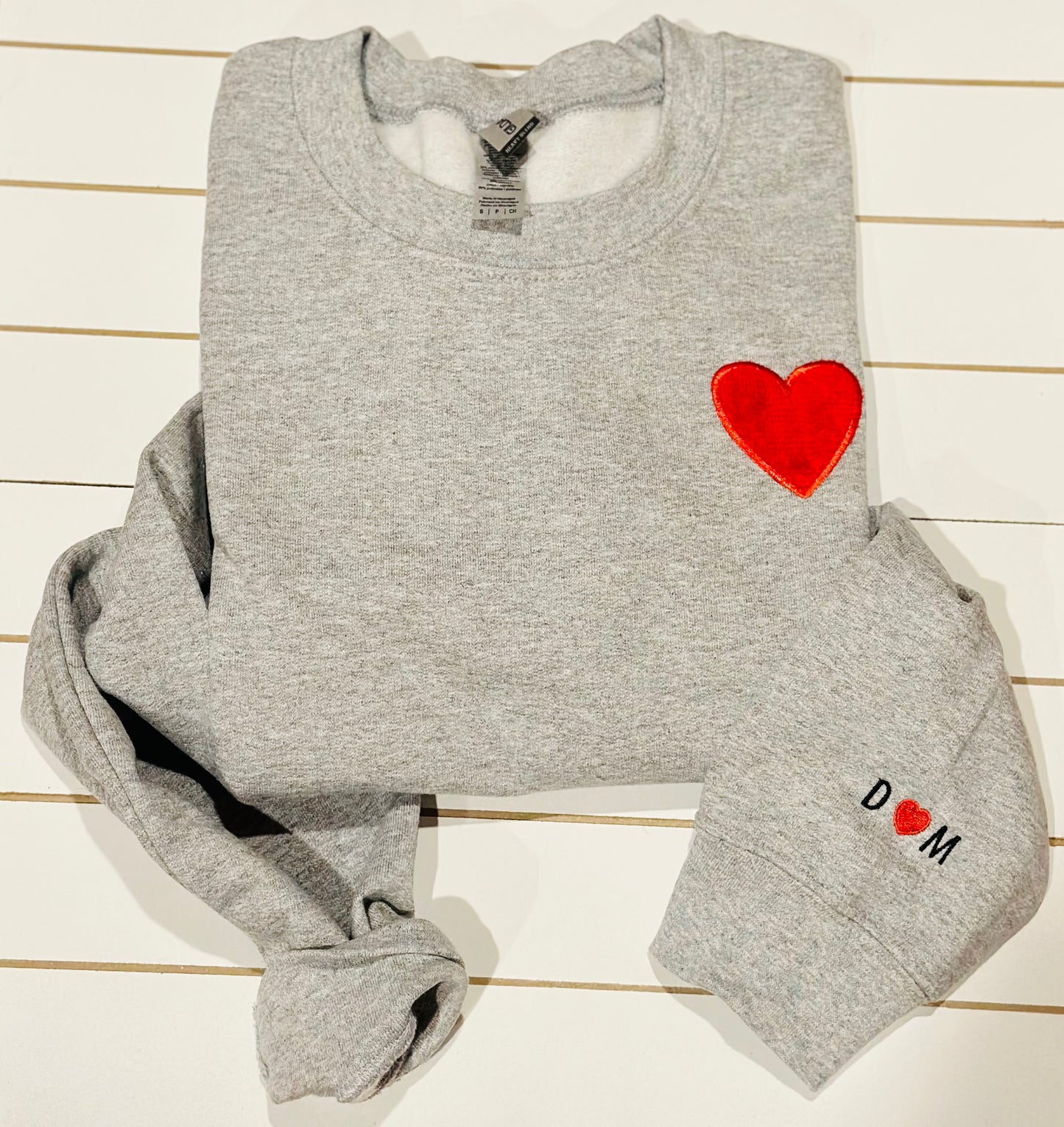 Heart Applique' Sweatshirt